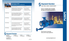 Hayward Gordon - Model XCS - Screw Centrifugal Pump - Brochure