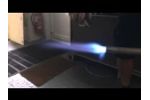 Credfeld Ltd LT300 Igniter Flame Stability Test Video