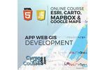 Development of Web Based GIS Applications using ESRI products, Carto, Mapbox and Google Maps – Online GIS Training