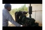 50 Kw Electricity Generation from Biogas using Cow Dung (1000 cubic meter Bio gas Digester)Perf Video