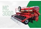Mustafcan - Model MC - Direct Stubble Combined Grain Seeding Machine