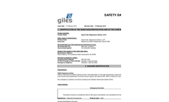 Giles - Magnesium Sulfate - Brochure