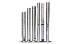 Model V4 - Stainless Steel Borewell Submersible Pumps (Oil Filled) 100mm