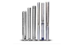 Model V4 - Stainless Steel Borewell Submersible Pumps (Oil Filled) 100mm