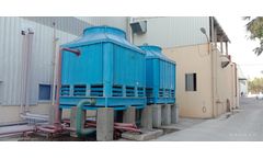 FRP Square Shape Cooling Towers