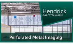 Perforated Metal Imaging - Architectural Sheet Metal Work - Video
