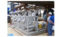Custom thermal fluid system for a biodiesel processing application