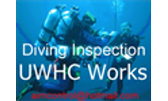 UWHC / UNDERWATER DIVING INSPECTION / PHOTOS AND CAMERA MONITOR