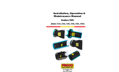 Proco ProFlex - Model 700 Series - Installation, Operation & Maintenance - Manual