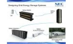 NEC Energy Solutions Webinar: Using Controls To Optimize Grid Energy Storage Operating Cost Video