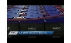 NEC Energy Solutions’ ALM 12V35 load and short circuit demonstration Video