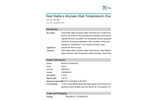 Creative Enzymes - Model SUG-001 - High Temperature Heat Stable Alpha Amylase Brochure