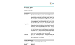 Creative Enzymes - Model DIGS-227 - Native Chymotrypsin Brochure
