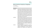 Creative Enzymes - Model DIGS-253 - Native Clostridium Histolyticum Collagenase Brochure