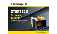 Screenpod Startech - Screening Buckets Brochure