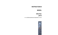 IC Controls - Model 615 - Pure-Water pH Sensor User Manual (Ultra-Pure Water)