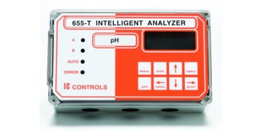 IC Controls - Model 655-T - Industrial pH Analyzer