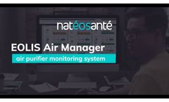 Professional air purifier ??? EOLIS Air Manager ??? Monitoring system - Video