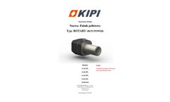KIPI - Model 4 – 16 kW - Rotary Burner- Brochure