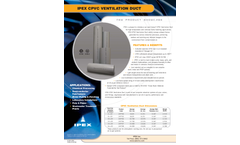 IPEX - Duct PVC & CPVC Ventilation System - Brochure