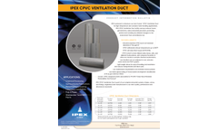 CPVC Ventilation Duct - Information Bulletins