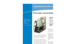 Vacuum Distillation - Industrial Solvent Recovery