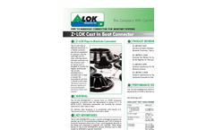 Model Z-LOK - Flexible Pipe to Manhole Connector Brochure