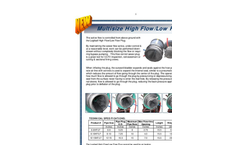 Multisize High Flow/Low Flow Plug Brochure