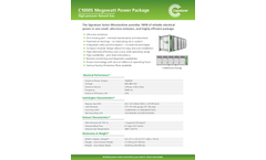 Capstone - Model C1000S - Microturbine Power Generation Systems Brochure