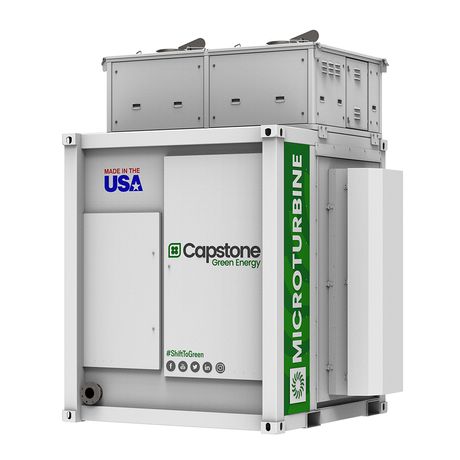 Capstone - Model C200S ICHP - Microturbine Power Generation Systems