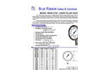 BR301LFW Industrial Gauge spec sheet (PDF 216 KB)