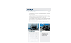 Lamor HSR H-series Heavy Boom Reels - Technical Specification