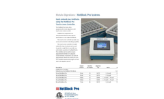 Metals Digestions - HotBlock Pro Systems Brochure