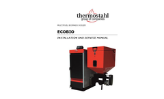 Ecobio - Model 25 - 100 kW - Multifuel Biomass Boiler - Brochure