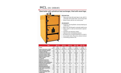 Thermostahl - Model MCL -139 - 1.046 kW - Solid Fuel Boiler - Brochure
