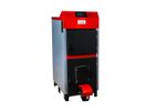 Ecowood Plus - Model 25 - 100 kW - Solid Fuel Boiler with Electronic Control