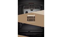 Times - Needle-Punch Fabric for Automobile - Brochure