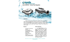 ACU-VORTEX – Vortex Flow Regulator - Brochure