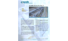 Grande - Model ACU-BEND - Bending Weir System - Brochure