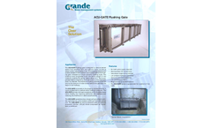 Grande - Model ACU-GATE - Flushing Gate System - Brochure