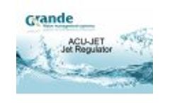 Grande ACU-JET Jet Regulator System - Video