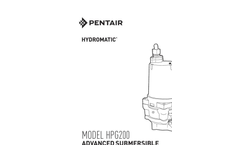 2 HP Centrifugal Grinder Semi Open Impeller Pump HPG200 - Manuel 