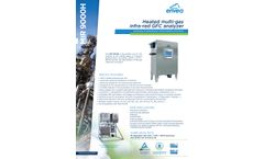 ENVEA - Model MIR 9000H - Heated Multi-Gas NDIR-GFC Analyzer - Brochure