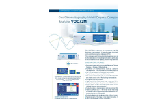 VOC72e Gas Chromatography Volatil Organic Compounds (BTEX) Analyzer - Brochure