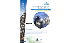 QAL 260 Light Scattering Particulate Emission Monitor - Datasheet