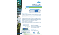 O342e UV Photometric Ozone Analyzer for air quality monitoring - for air quality monitoring. QAL 1 certified, US-EPA approved
