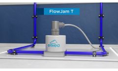 FlowJam T - Powder Flow Monitoring In Powder Coating, Water Cutting, Sand Blasting - ENVEA - Video