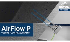AirFlow P / Air Volume Flow Measurement / ENVEA - Video
