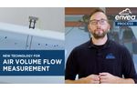Air Volume Flow Measurement, New Technology, AirFlow P / ENVEA - Video
