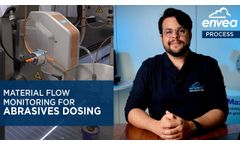 Flow Monitoring to Control the Dosing of Abrasives - FlowJam T - ENVEA - Video